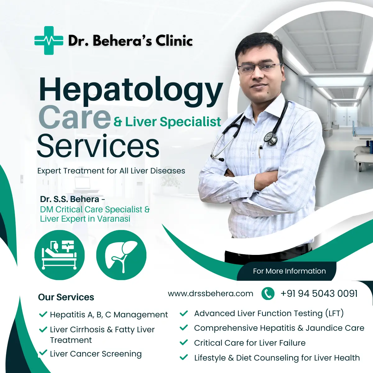 Hepatologist in Varanasi – Dr. S.S. Behera Liver Specialist Services