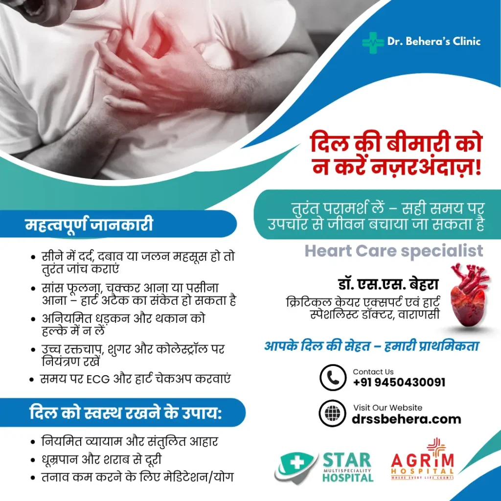 Cardiologist & Heart Care in Varanasi – Dr. S.S. Behera