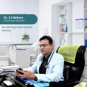 Best Doctor in Varanasi Dr SS Behera MD Physician Star Hospital Chitaipur.